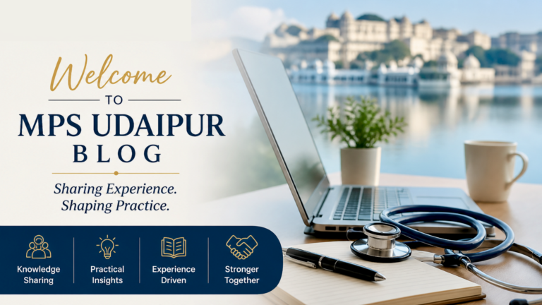 Welcome to the MPS Udaipur Blog